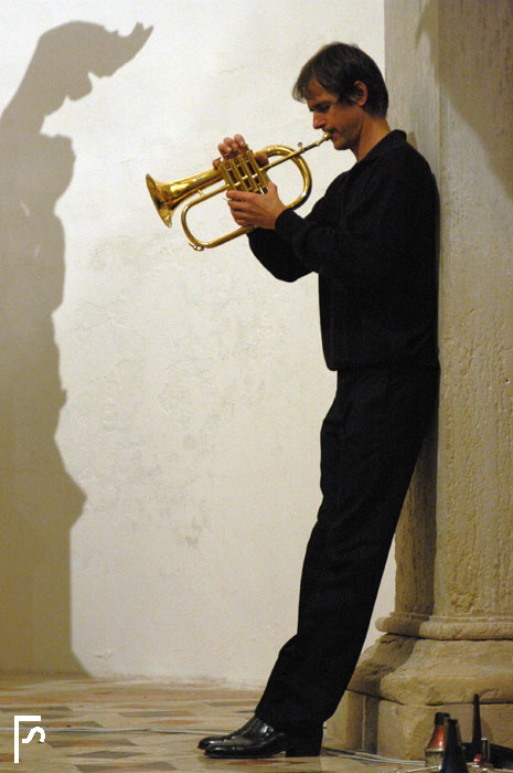 Playing for the angel