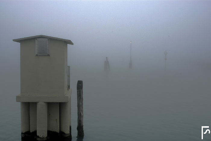 Fusina in the fog