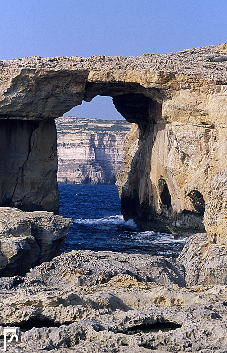 A window on the blue